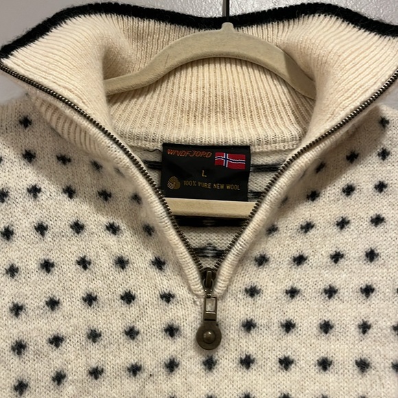 Mens Wool WindfjordSki Sweater Size Large - Picture 4 of 10